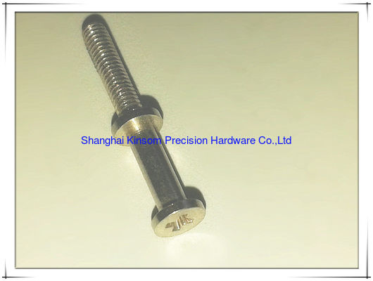 Stainless steel special double-head bolts with nylok for elctronics