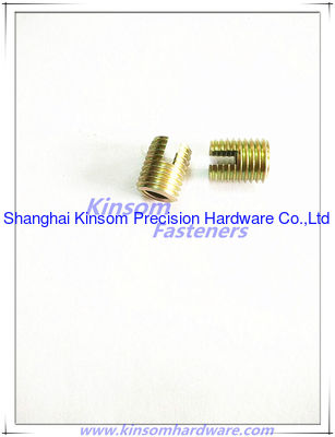 Brass slotted headless special M8*6 hollow set screws