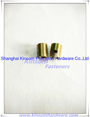 Brass slotted headless special M8*6 hollow set screws
