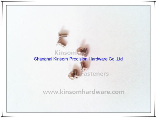 SUS Croix encastrée tête plate électrique petite vis pour montre, assemblage téléphonique