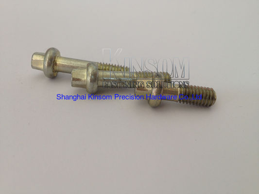 Square double head with flange special screw