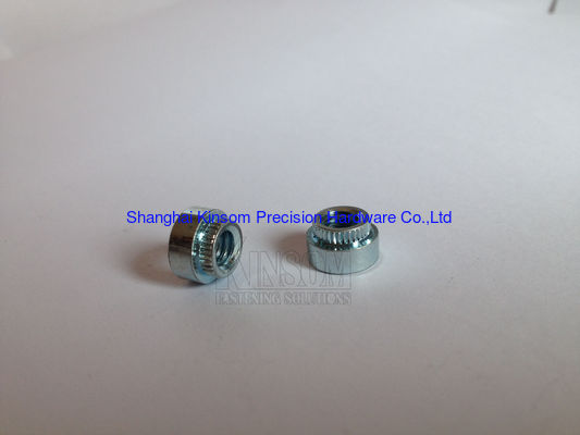 Special M6 zinc plated rivet knurled self-clinching nuts customized fasteners