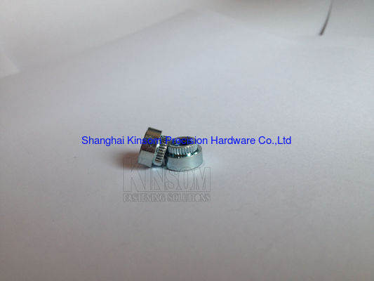Special M6 zinc plated rivet knurled self-clinching nuts customized fasteners