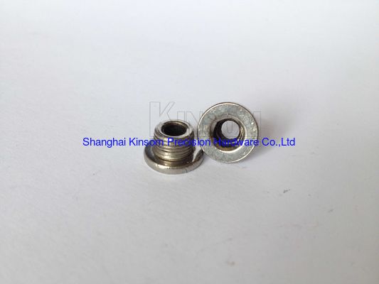 Special hexagon socket flat head hollow screws customized small T slot screws