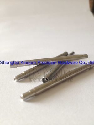 Precision machining parts Ti6AL-4V titanium shaft with mounting mandrel