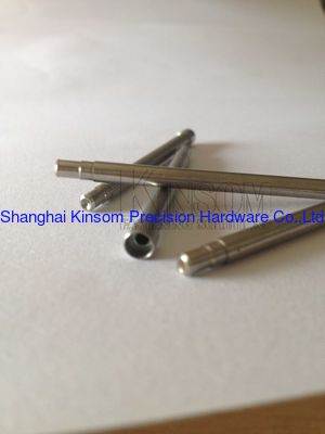 Precision machining parts Ti6AL-4V titanium shaft with mounting mandrel