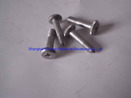 Stainless steel knurled thumb screws ,special pan head screws with point