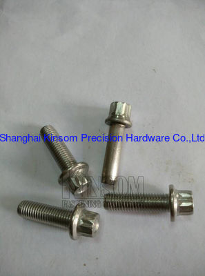 Six lobe flange special machine screws for cold forging