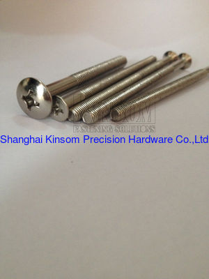 Bulloni speciali a testa svasata Philips con rivestimento in nichel, elementi di fissaggio forgiati a freddo