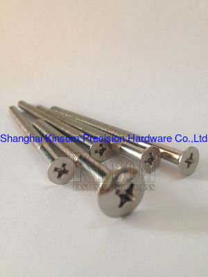 Bulloni speciali a testa svasata Philips con rivestimento in nichel, elementi di fissaggio forgiati a freddo