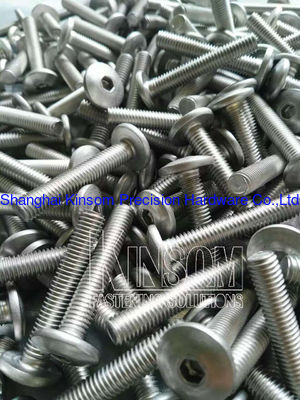 Viti speciali a macchina a testa esagonale interna per tralicci, rivestimento Dacromet Geomet nickel