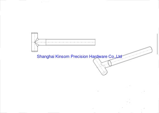 T bolts C45 black zinc plated special cold forging bolts