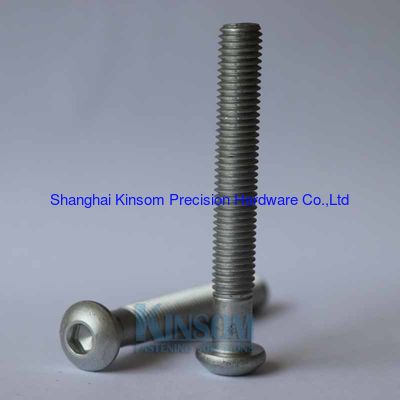 Hexagon socket button head cap screws with grade10.9 Dacromet plating with partial thread
