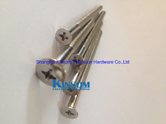 Bulloni speciali a testa svasata Philips con rivestimento in nichel, elementi di fissaggio forgiati a freddo